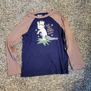 Little Sleepies Where The Wold Things Are, Long Sleeve T-shirt, 18-24 Months